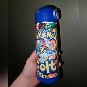 Pokemon Blue Water Bottle
